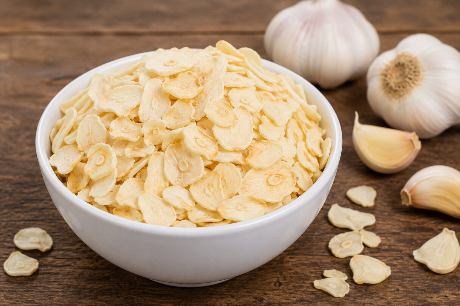 Dehydrated Garlic Flakes