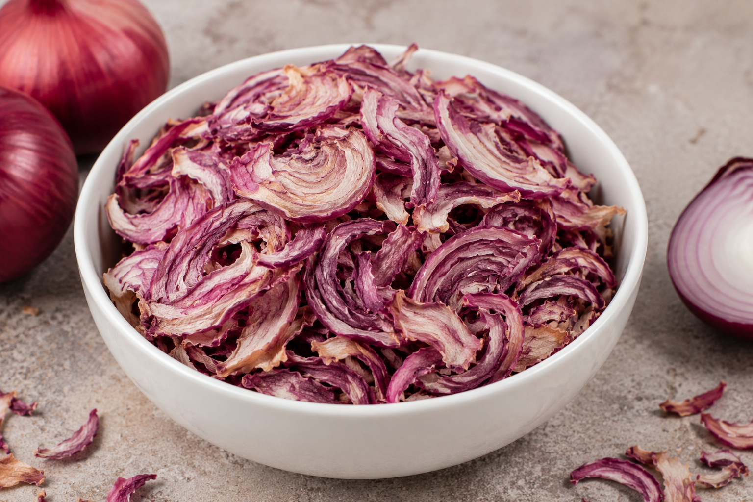 Dehydrated Red Onion Flakes